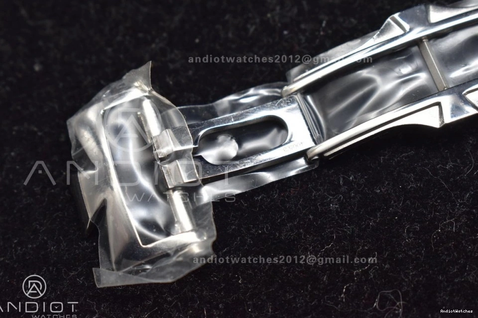 Black SportInspired Maker Dial Black 8F Overseas Strap on 932 Rubber SS 0426